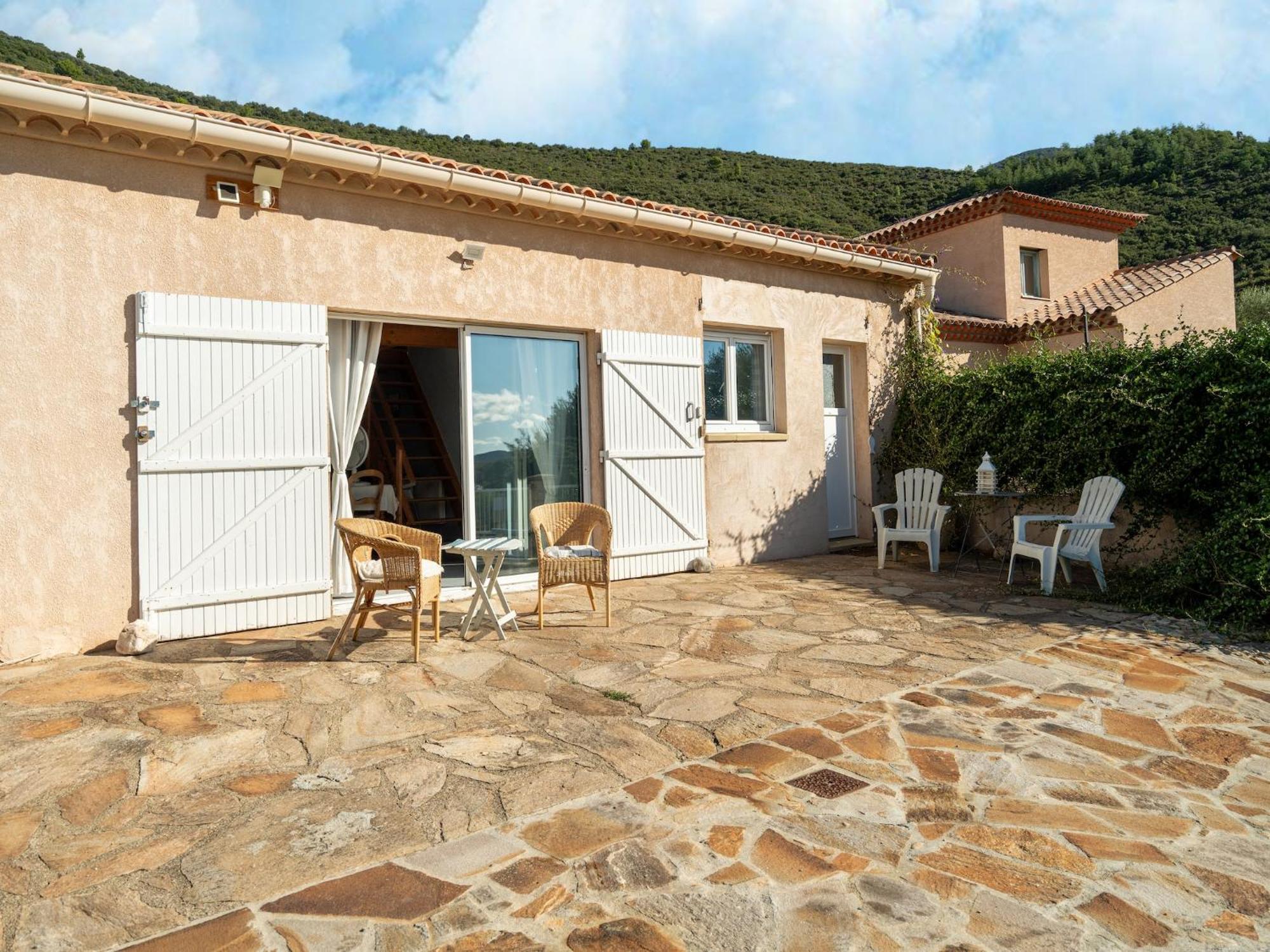 Вілла House In The South Of France With Private Pool Roquebrun Екстер'єр фото