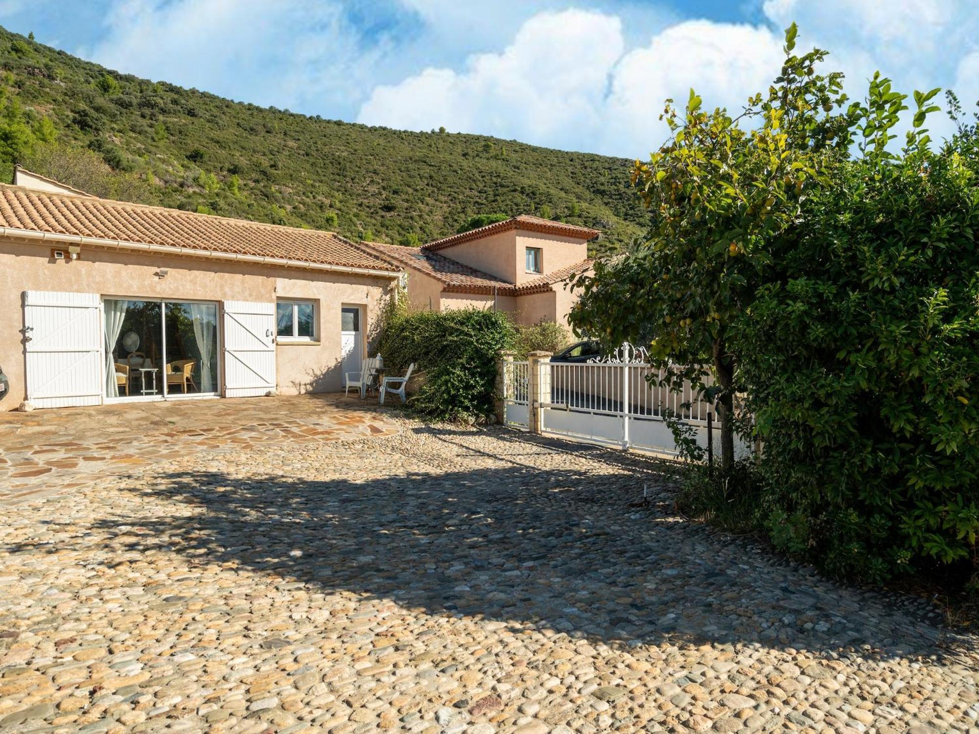 Вілла House In The South Of France With Private Pool Roquebrun Екстер'єр фото